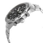 Reloj Fossil Bronson Hombre Acero Negro - Detalle de esfera