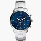 Fossil Reloj Neutra de caballero pulsera de metal - Reloj original en Guatemala