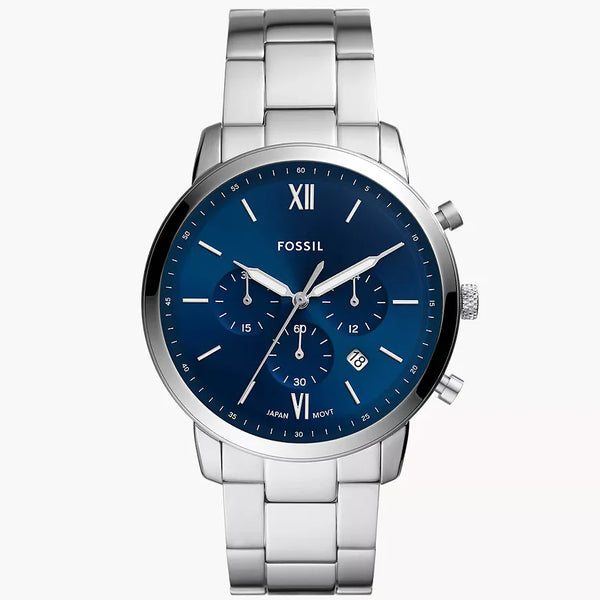 Fossil Reloj Neutra de caballero pulsera de metal - Reloj original en Guatemala