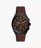 Reloj Fossil Everett Hombre Correa Cuero Marrón - Reloj original en Guatemala