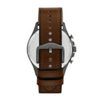 Reloj Fossil Forrester Hombre Correa Cuero Marrón - Vista lateral