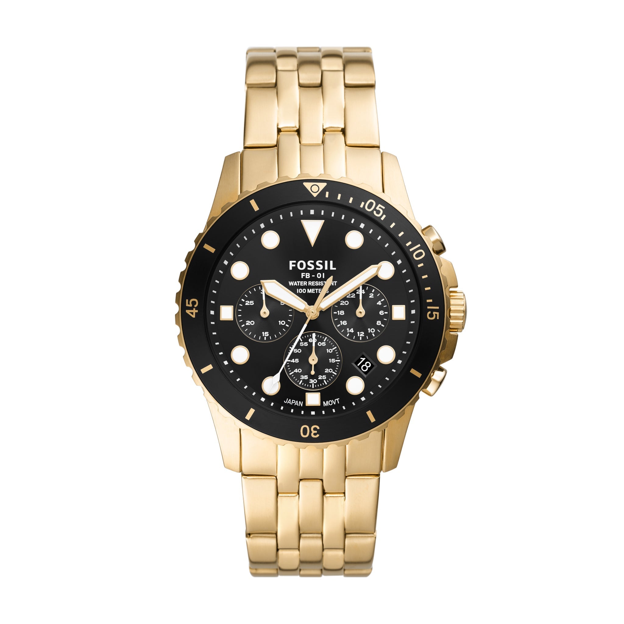FS5836 Reloj FB-01 de hombre correa de metal