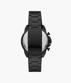 Reloj Fossil Bronson Hombre Acero Negro Marrón - Detalle de esfera