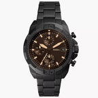 Reloj Fossil Bronson Hombre Acero Negro Marrón - Reloj original en Guatemala