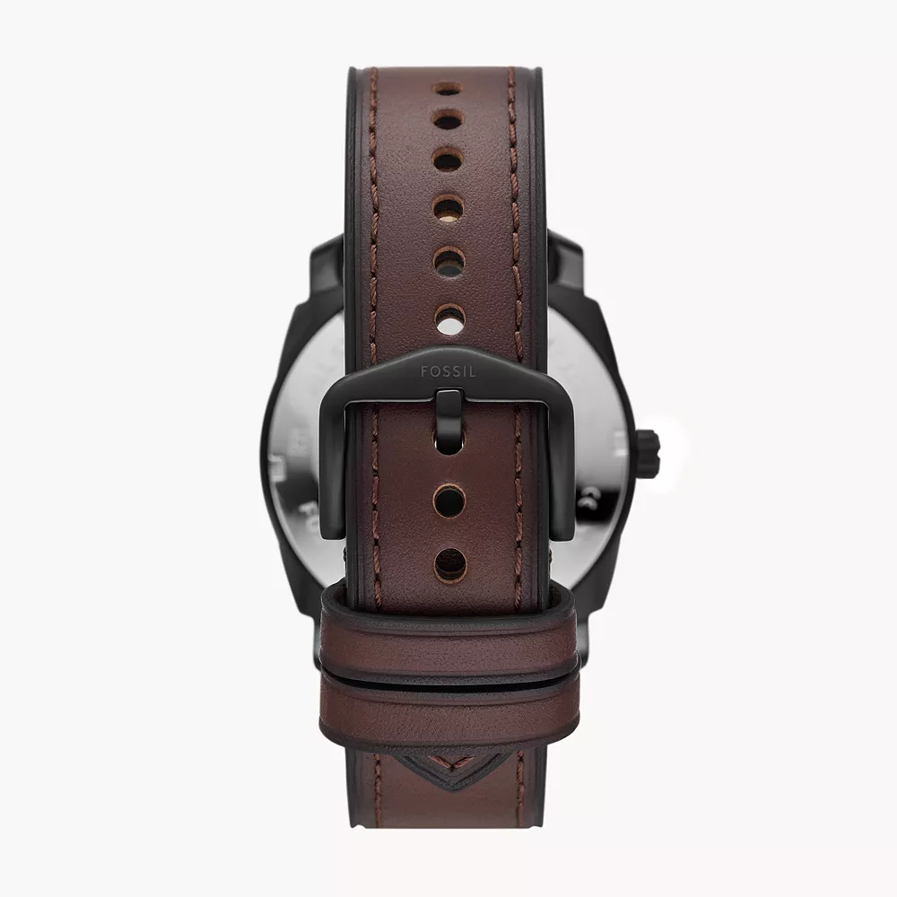 FS5901 Reloj Machine de hombre correa de piel