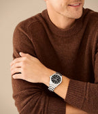 Reloj Fossil Defender para hombre pulsera de metal - Vista trasera