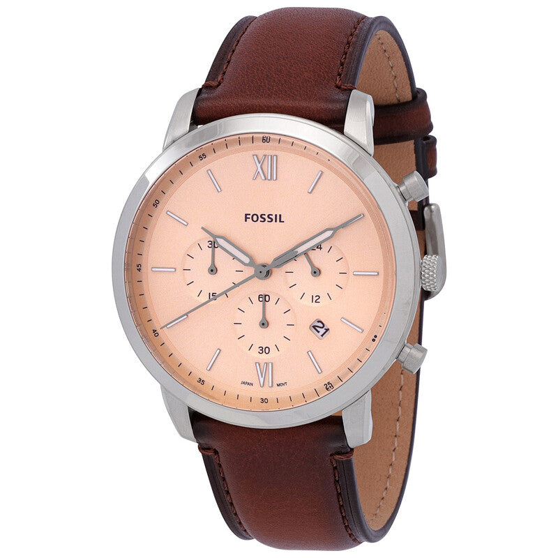 FS5982 Reloj Fossil Neutra de caballero correa de piel - Cuero Marrón