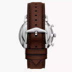 Reloj Fossil Neutra Hombre Correa Cuero Marrón Esfera - Detalle de esfera