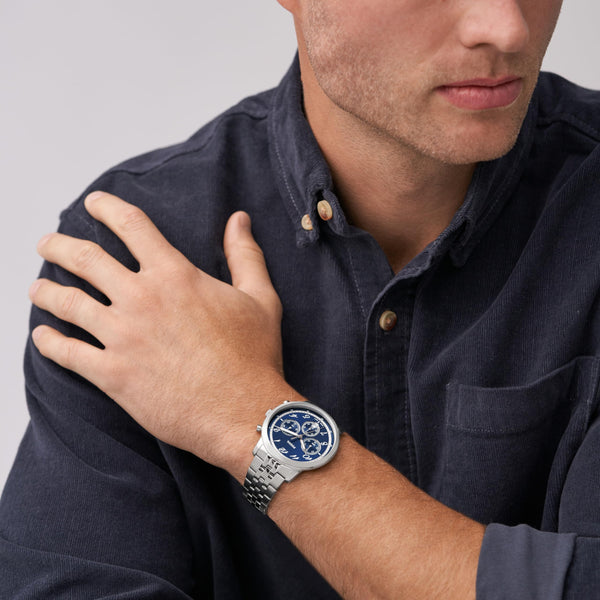 FS6025 Reloj Neutra de hombre correa de metal