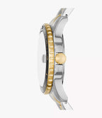 Reloj Fossil Dive Hombre Acero Duotono Esfera - Vista lateral