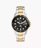 Reloj Fossil Dive Hombre Acero Duotono Esfera - Reloj original en Guatemala