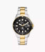 FS6031 Reloj Fossil Dive Hombre Acero Duotono Esfera