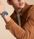 Reloj Fossil Sport Tourer Hombre Acero Inoxidable - Vista lateral
