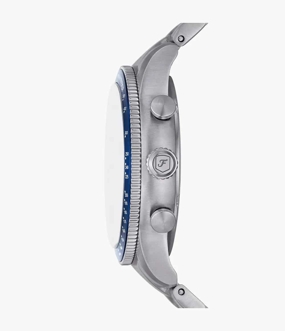 Reloj Fossil Sport Tourer Hombre Acero Inoxidable - Vista trasera