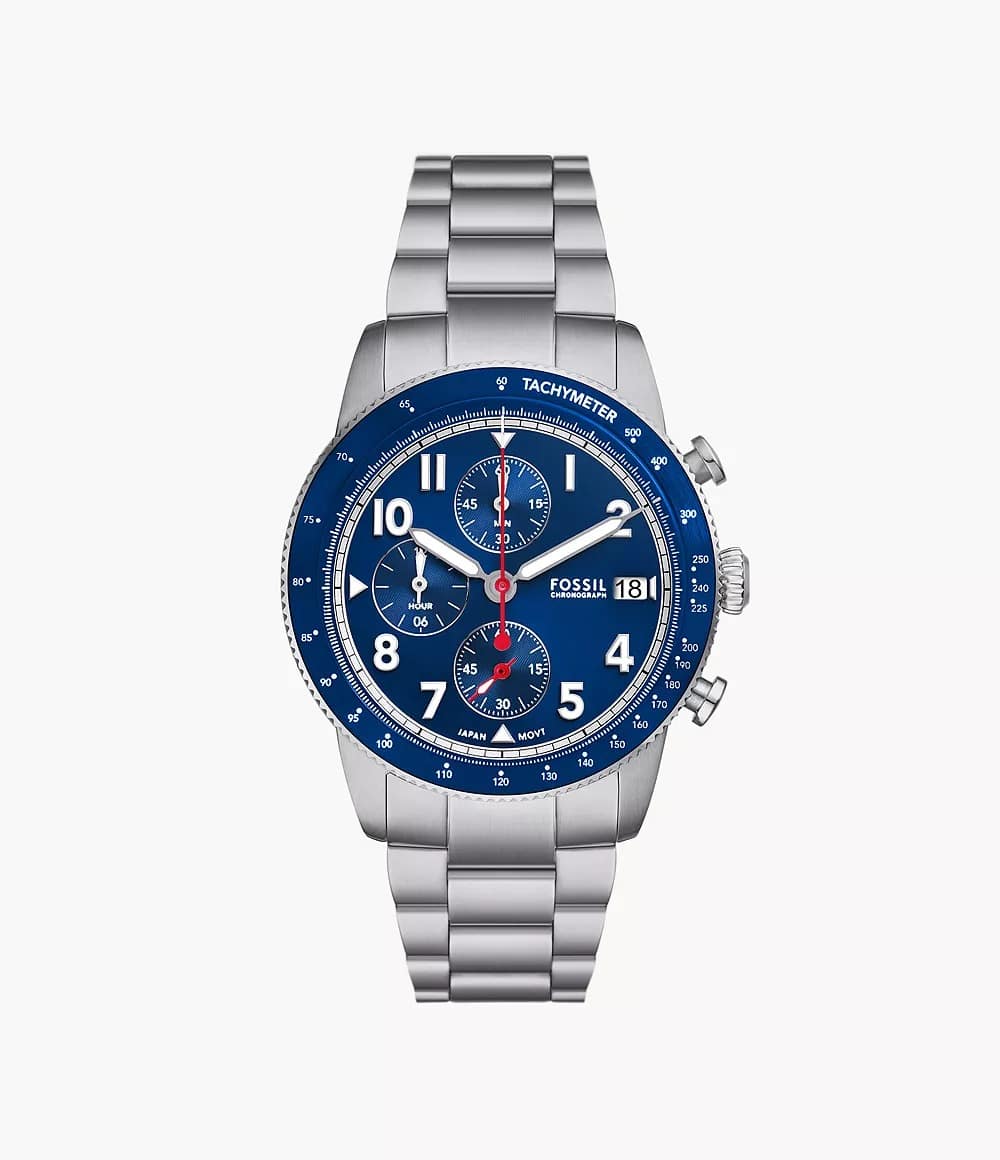 Reloj Fossil Sport Tourer Hombre Acero Inoxidable - Reloj original en Guatemala