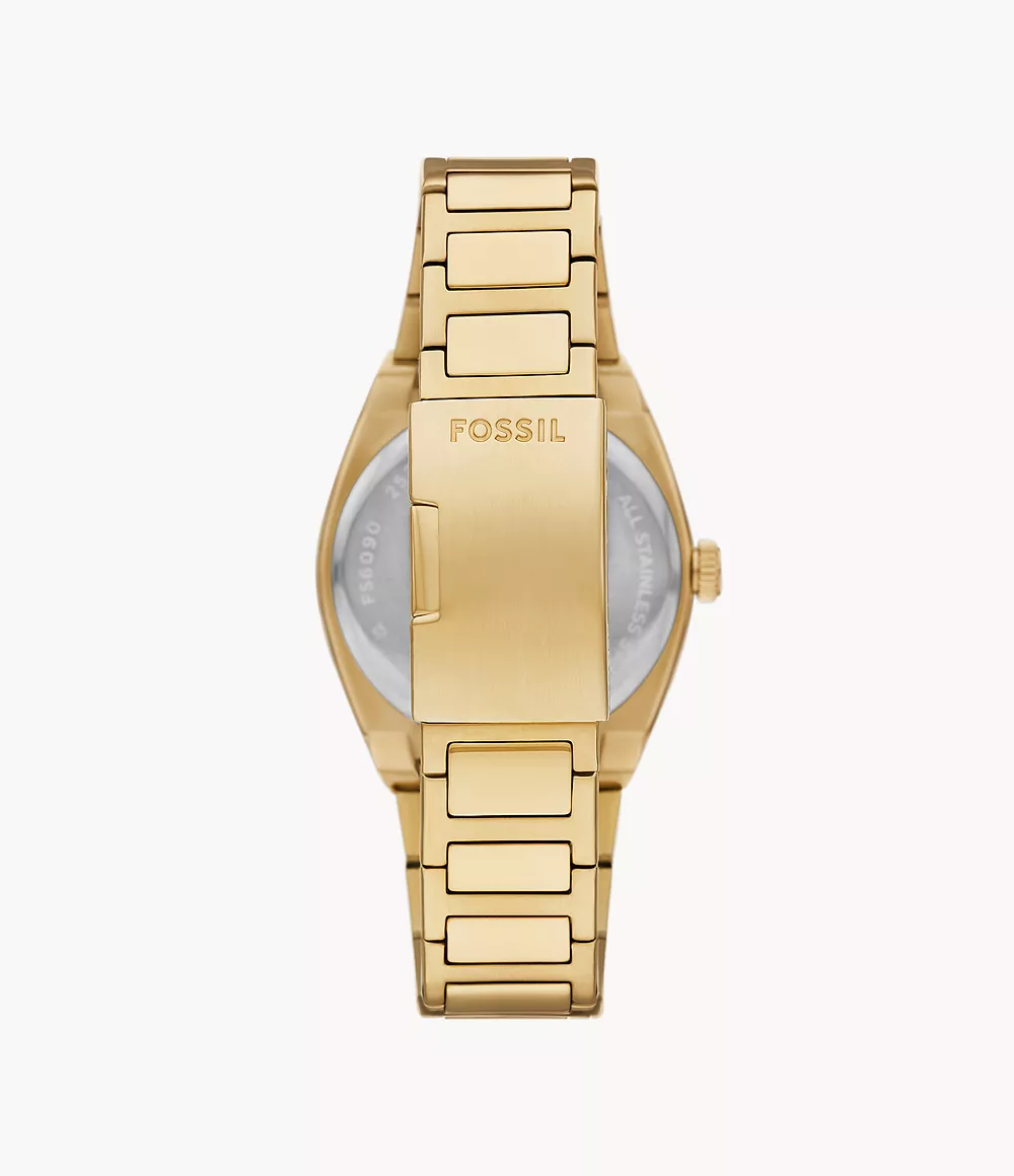 Reloj Fossil Everett de caballero correa de metal - Detalle de esfera