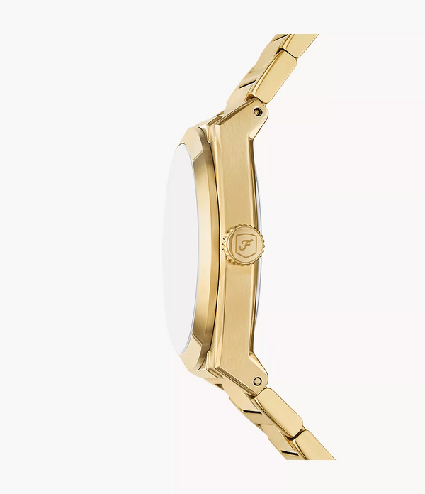Reloj Fossil Everett de caballero correa de metal - Vista lateral
