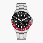 FS6092 Reloj Fossil Blue GMT de hombre correa de metal