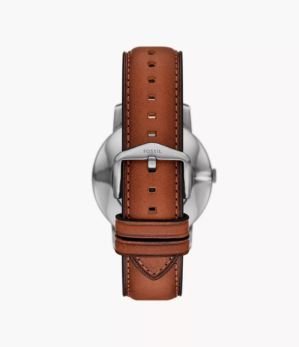 FS6094 Reloj Minimalist de hombre correa de cuero