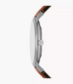 FS6094 Reloj Minimalist de hombre correa de cuero