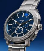 FS6096 Reloj Machine de hombre pulsera de metal 44mm