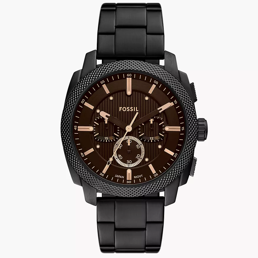 FS6097 Reloj Machine de hombre correa de metal