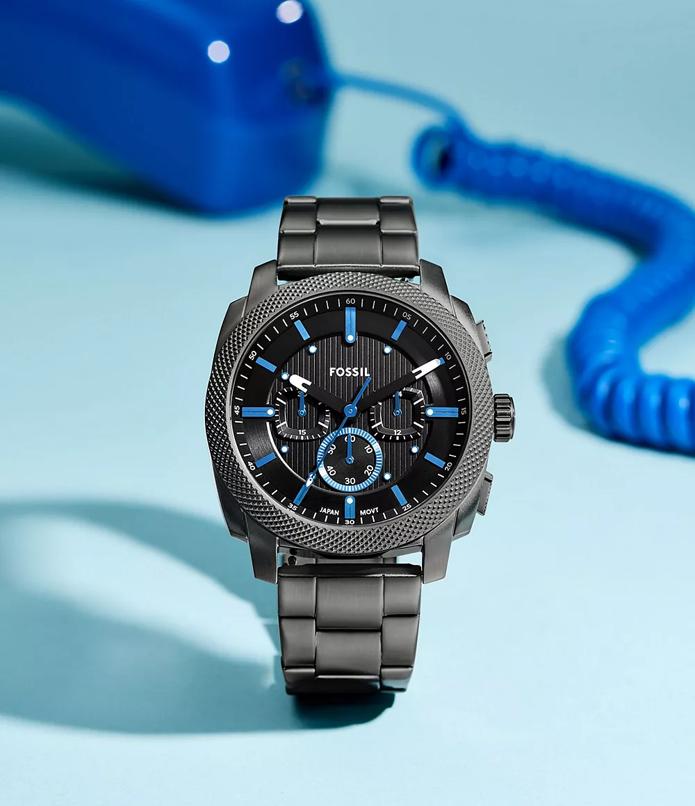 FS6098 Reloj Fossil Machine Chronograph de hombre correa de metal