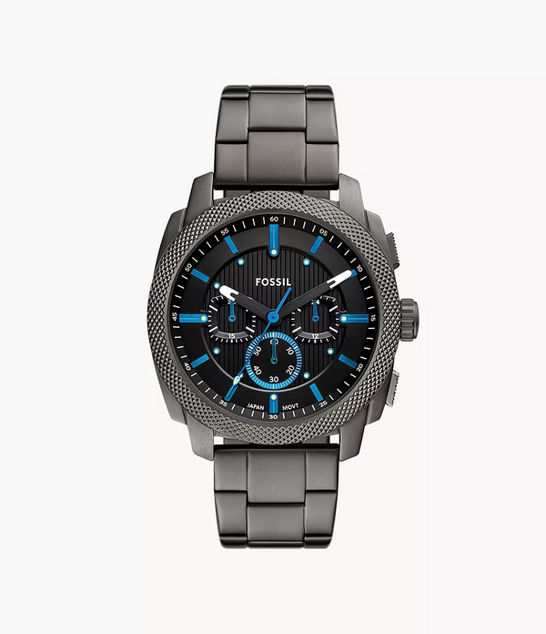 Reloj Fossil Machine Chronograph de hombre correa de metal - Reloj original en Guatemala