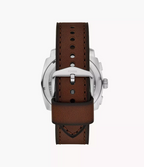 FS6100 Reloj Machine de hombre correa de cuero
