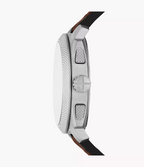 FS6100 Reloj Machine de hombre correa de cuero