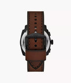 FS6101 Reloj Machine de caballero pulsera de cuero 44 mm