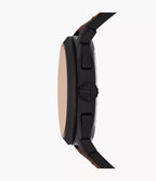 FS6101 Reloj Machine de caballero pulsera de cuero 44 mm