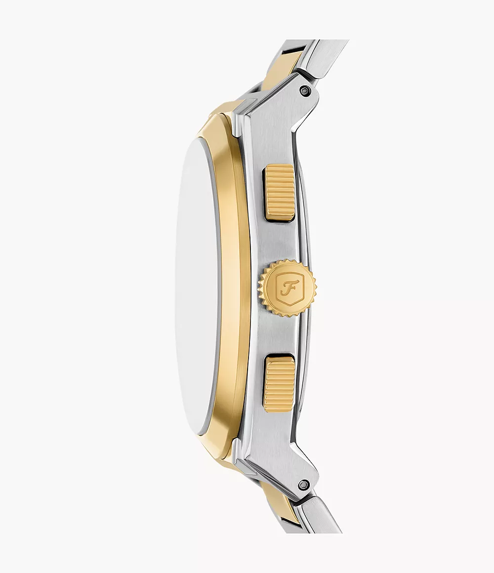 Reloj Fossil Everett de hombre correa de metal - Detalle de esfera