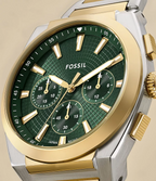 Reloj Fossil Everett de hombre correa de metal - Vista lateral