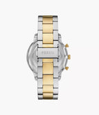 Reloj Fossil Neutra Hombre Acero Inoxidable Plateado - Detalle de esfera