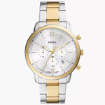 FS6112 Reloj Fossil Neutra Hombre Acero Inoxidable Plateado