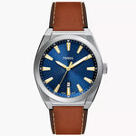 FS6115 Reloj Fossil Everett Hombre Cuero Marrón Esfera