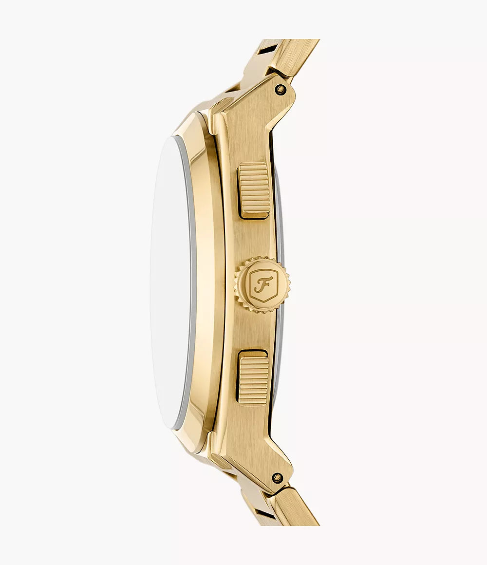 Fossil Reloj Everett de hombre pulsera de metal 44 mm - Vista trasera