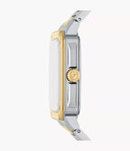 Fossil Reloj Crosby de caballero pulsera de metal 42 mm - Detalle de esfera