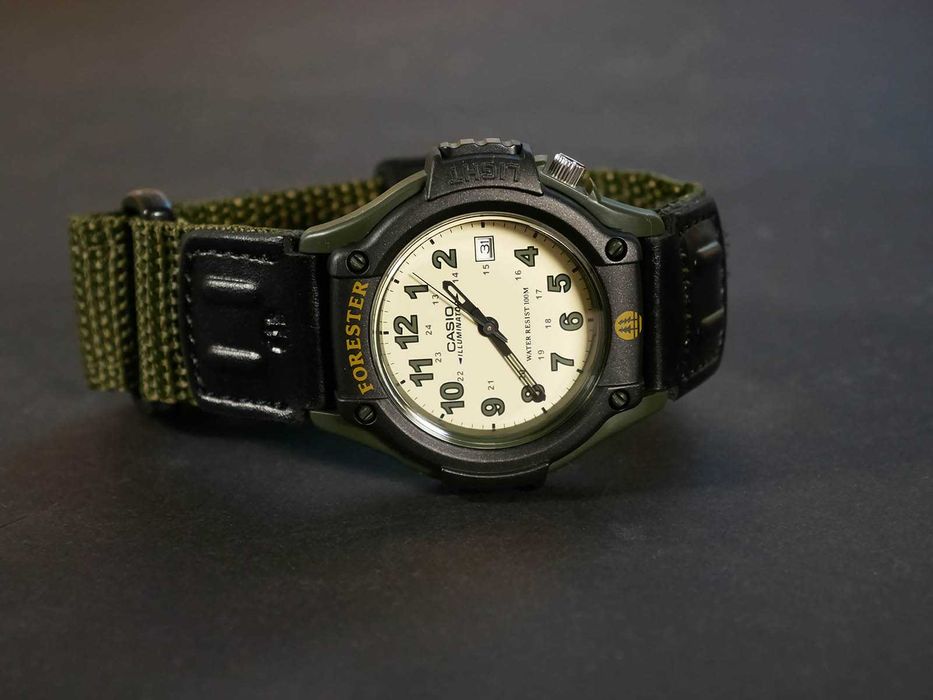 FT-500WC-3BVCF Reloj Casio para Hombre, Forester Illuminator - Negro