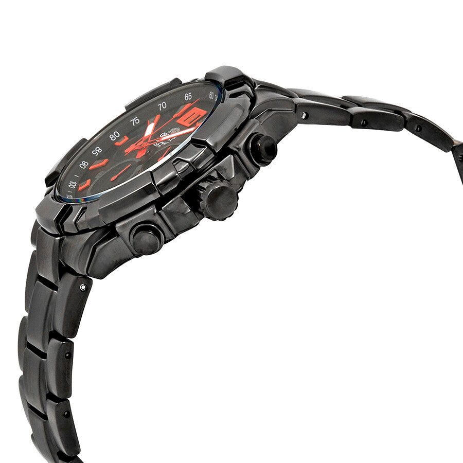 Reloj Orient Chronograph Hombre Cronógrafo Acero Negro - Vista lateral