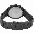 Reloj Orient Chronograph Hombre Acero Negro - Vista lateral
