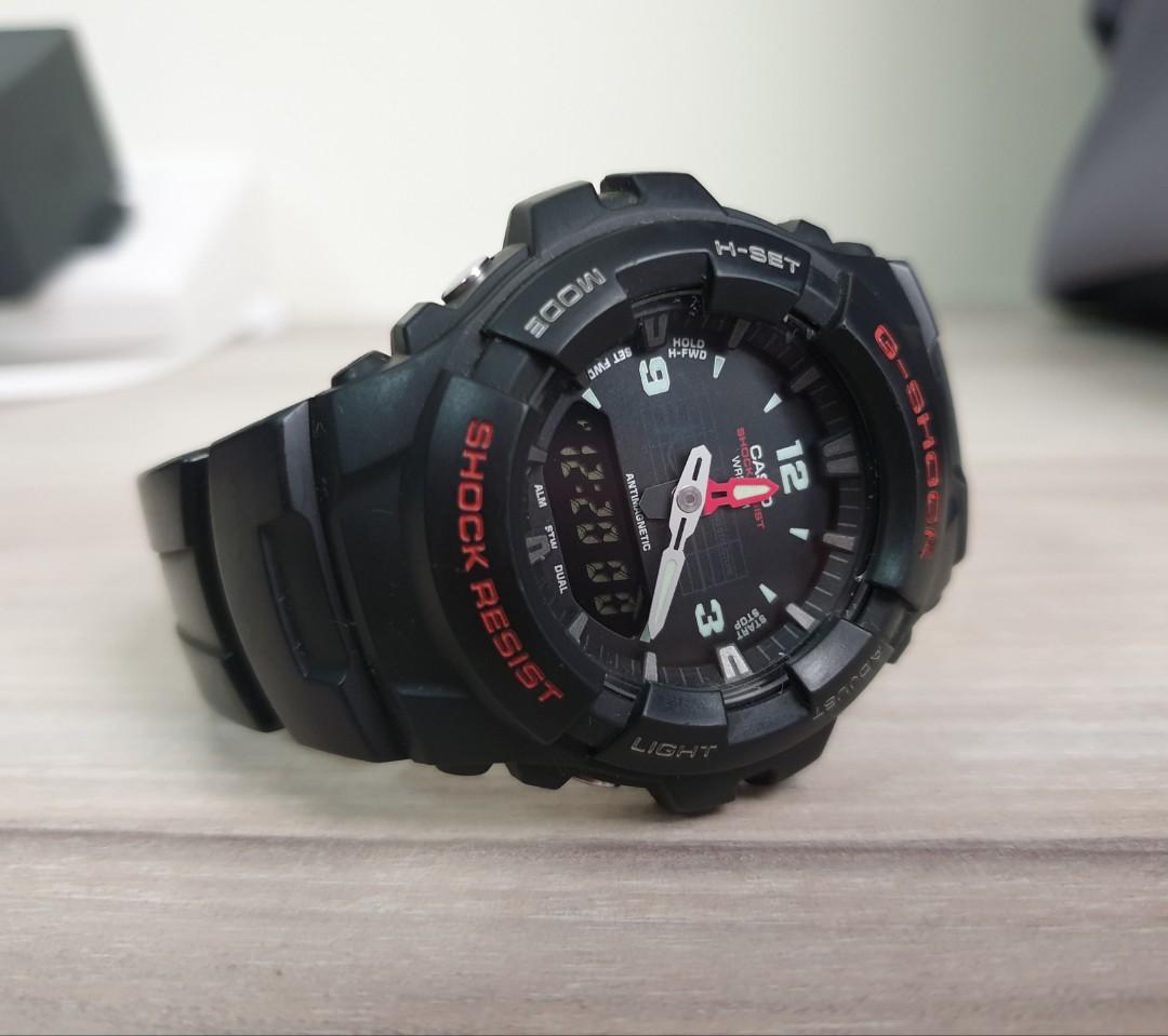 G-100-1BVMCI Reloj G-Shock para Hombre - Negro