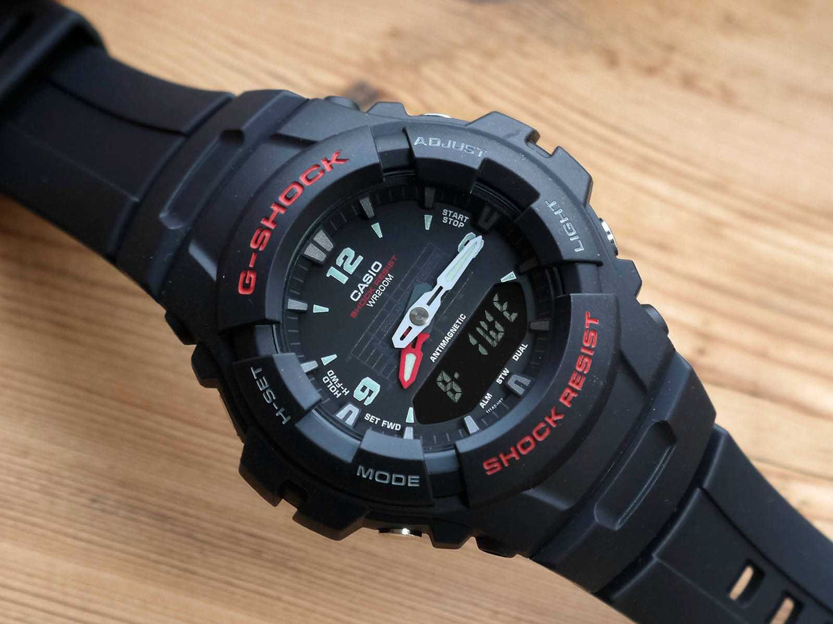 G-100-1BVMCI Reloj G-Shock para Hombre - Negro