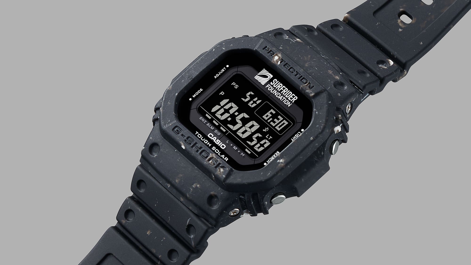 1 Reloj G-Shock Surfrider Foundation Hombre Resina - Vista trasera