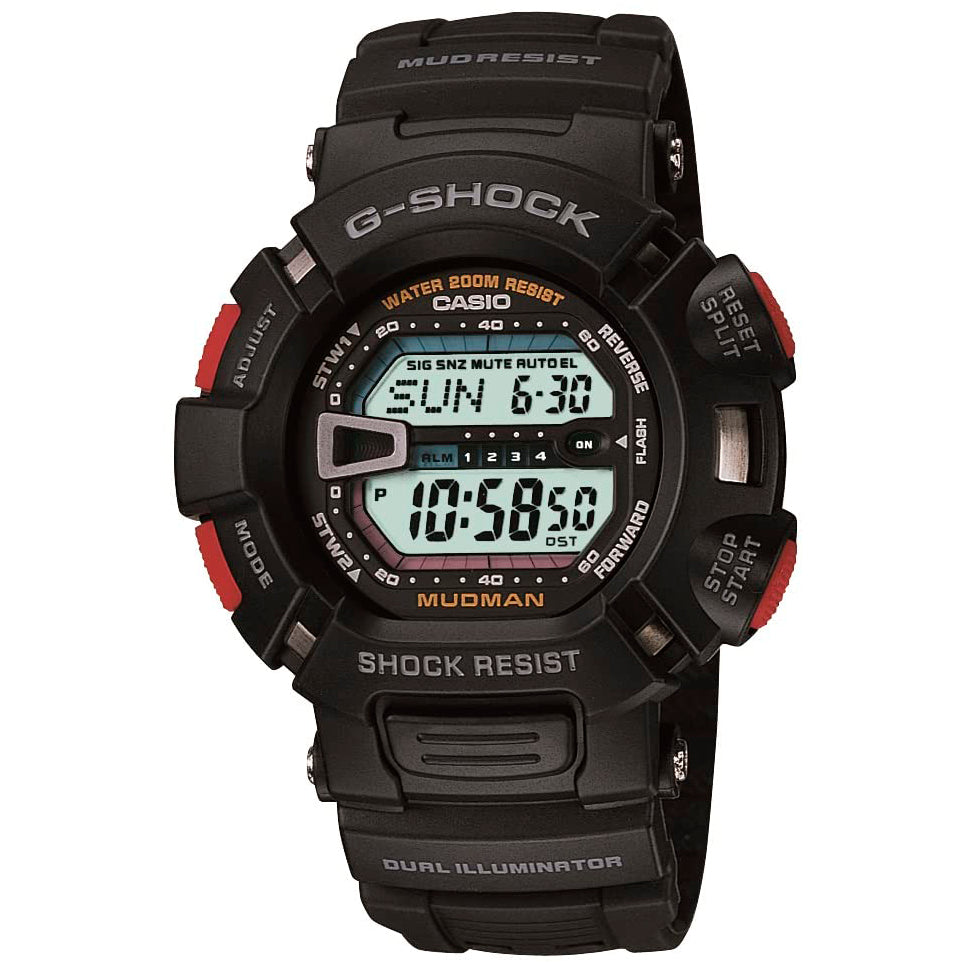 G-9000-1V Reloj G-Shock para Hombre - Vista trasera
