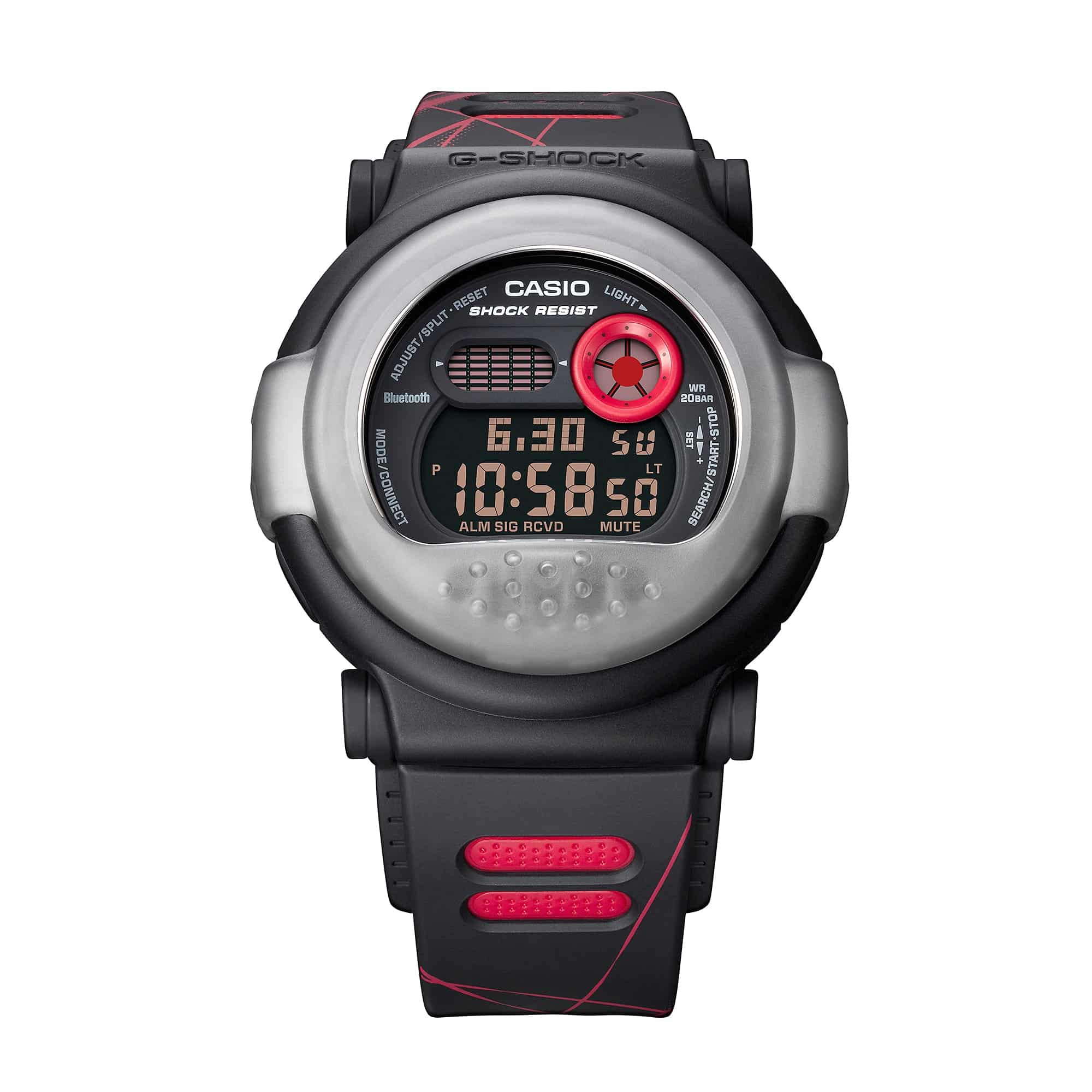 Reloj G-Shock Hombre Resina Negro con Rojo - Vista 5