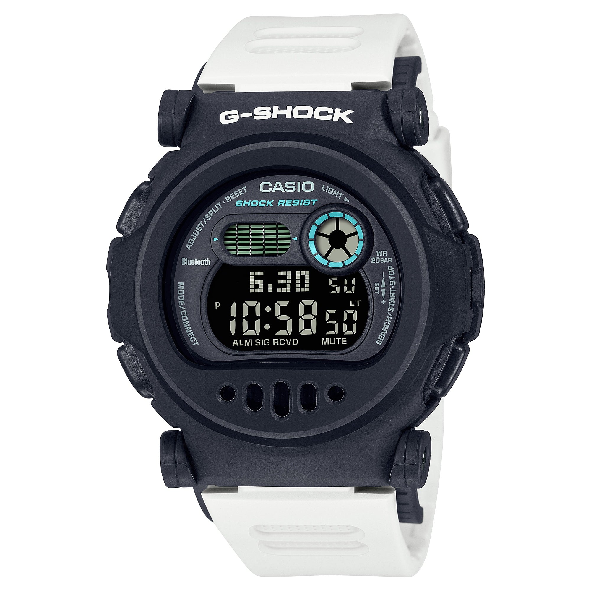 Reloj G-Shock Hombre Resina Blanco - Vista trasera