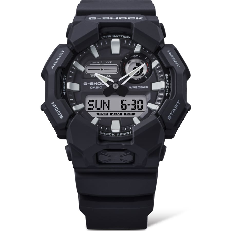 GA-010-1A Reloj G-Shock Hombre Resina Negro - Vista 6