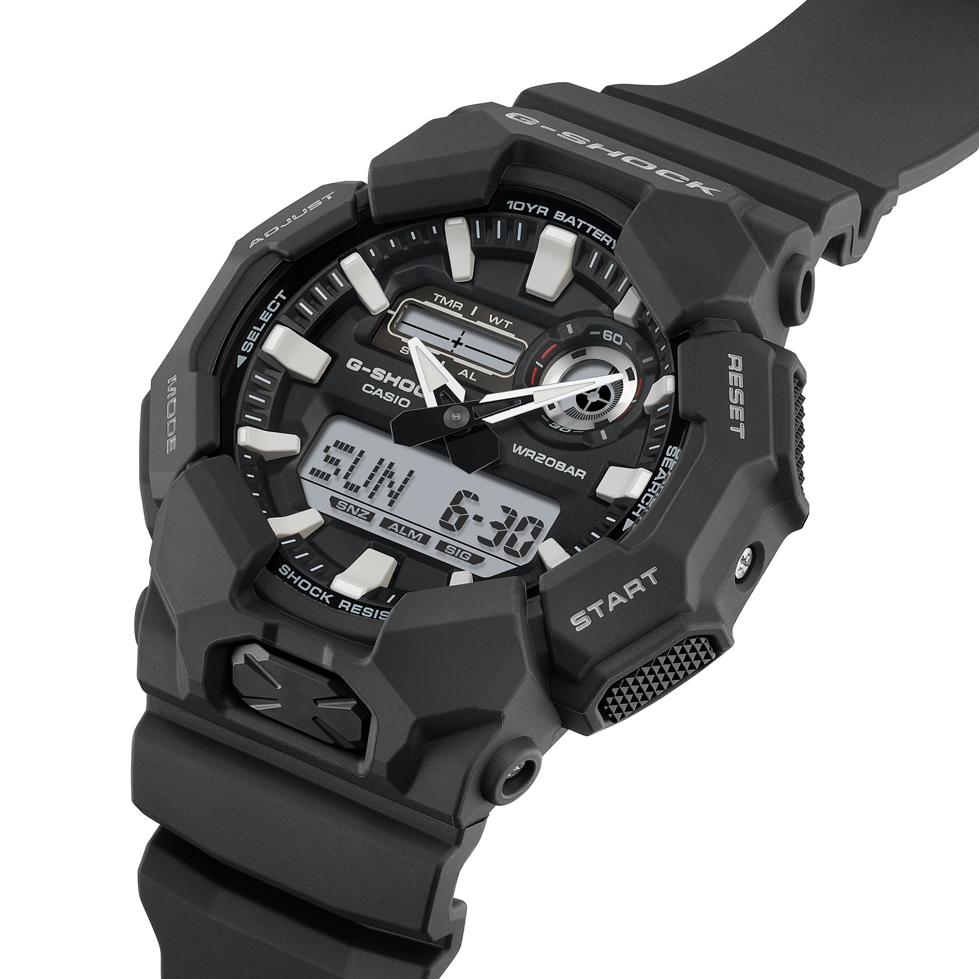 GA-010-1A Reloj G-Shock Hombre Resina Negro - Vista 7